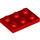 LEGO Red Plate 2 x 3 (3021)