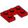 LEGO Rood Plaat 2 x 3 met Cut Out (73831)