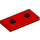 LEGO Red Plate 2 x 4 with 2 Studs (65509)
