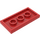 LEGO Rood Plaat 2 x 4 met 2 Studs (65509)