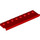 LEGO Rood Plaat 2 x 8 met Deur spoor (30586)