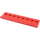 LEGO Rød Plate 2 x 8 med Dør Jernbane (30586)