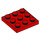 LEGO Rojo Placa 3 x 3 (11212)