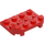 LEGO Red Plate 3 x 4 x 0.7 Rounded (3263)