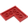 LEGO Red Plate 4 x 4 Corner (2639)