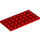 LEGO Red Plate 4 x 8 (3035)