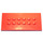 LEGO Red Plate 4 x 8 with Studs in Centre (6576)