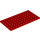 LEGO Rosso Piastra 6 x 12 (3028)