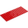 LEGO Red Plate 6 x 14 (3456)