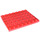 LEGO rouge assiette 6 x 8 (3036)