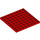 LEGO rouge assiette 8 x 8 (41539 / 42534)