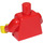 LEGO Red Post Office Torso (973 / 73403)