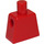 LEGO Rojo Post Office Torso sin brazos (973)