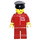 LEGO Rot Post Office Worker Minifigur