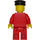 LEGO rot Post Office Worker Minifigur
