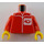 LEGO Red Postman Torso (973)