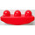 LEGO rouge Primo 1 x 3 Seasaw (31767)