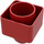 LEGO rouge Primo Brique 1 x 1 (31000 / 49256)