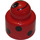 LEGO rot Primo Runden Rattle 1 x 1 Backstein mit Ladybug Muster (31005)