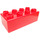 LEGO rouge Quatro Brique 2 x 4 (48201)