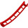 LEGO Red Rail 2 x 16 x 6 Inverted Bow with 3.2 Shaft (26559)