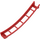 LEGO rouge Rail 2 x 16 x 6 Inversé Bow avec 3.2 Shaft (26559)