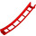 LEGO Red Rail 2 x 16 x 6 Inverted Bow with 3.2 Shaft (26559)