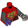LEGO Rood Razar Minifig Torso (973 / 84638)