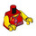 LEGO Rojo Rojo Son Minifigura Torso (973 / 76382)