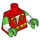 LEGO rot Reggae Man Batsuit Minifig Torso (973 / 16360)