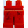 LEGO Rood Robber Minifiguur Heupen en benen met Dirt Stains (3815 / 29975)