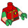 LEGO Red Robin Minifig Torso (973 / 16360)