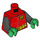 LEGO rot Robin Minifig Torso (973 / 76382)
