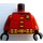 LEGO Red Robin Torso with Red Sleeves (76382 / 88585)