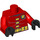 LEGO rot Robin Torso mit rot Sleeves (76382 / 88585)