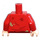 LEGO Röd Ron&#039;s Distressed Sweatshirt Kropp (973 / 76382)