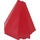 LEGO rouge Roof 4 x 8 x 6 Demi Pyramide (6121)