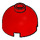 LEGO Rood Rond Steen 2 x 2 Dome Top (Undetermined Nop - To be deleted) met Ogen Squinting en F1 Helm (70626)