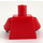 LEGO Rosso Royal Guardia Busto (973 / 76382)