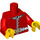 LEGO Rojo Royal Guardia Torso (973 / 88585)