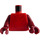 LEGO rouge Royal Garder avec Dark rouge Bras et Mains Minifig Torse (973 / 76382)