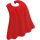 LEGO Red Rubber Cape with 5 Folds (5725)