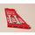 LEGO Red Rudder 1 x 3 x 4 with &#039;MACH II&#039; Sticker (2340)