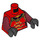 LEGO Red Samurai X (Nya) Minifig Torso (973 / 76382)