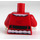 LEGO Red Santa Minifig Torso (973 / 76382)