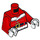 LEGO rot Santa mit Candy Cane Minifig Torso (973 / 76382)