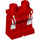LEGO rot Scuderia Ferrari SF16-H Driver Minifigure Hüften und Beine (3815 / 31997)