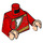 LEGO Red Shazam Minifig Torso (973 / 76382)