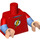 LEGO Red Sheldon Cooper Minifig Torso (973 / 16360)