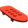 LEGO Rood Skateboard met Studs en Wiel Clips (2146)